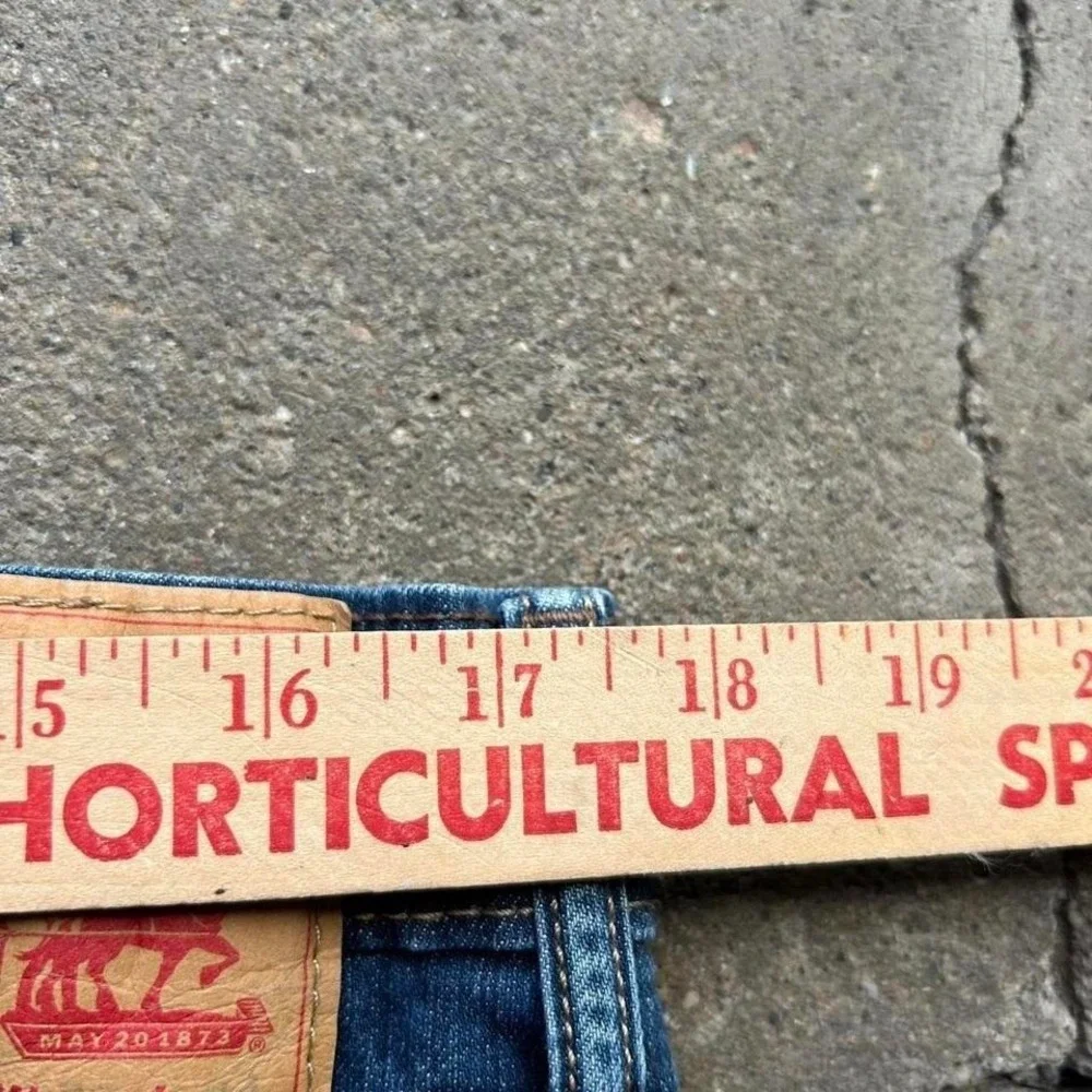 Levis 541 Ocean Blue Wash Y2K Straight Leg Denim Blue Jeans Workwear School